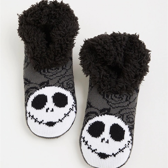Disney Accessories - Slippers 10-13 Socks Nightmare Before Christmas